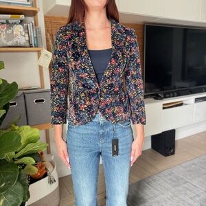 Anthropology Floral Cartonnier Blazer| Vintage Inspired Statement Jacket